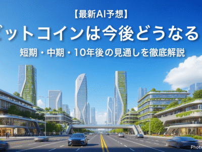 【最新AI予想】 ビットコインは10年後はどうなる？今後のBTCマーケットを徹底解説！