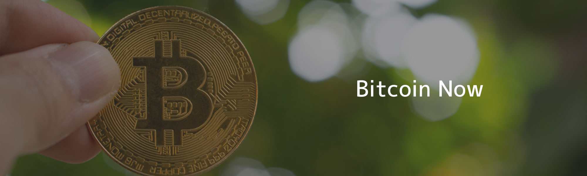 ビットコイン（BTC）の今 Bitcoin Now