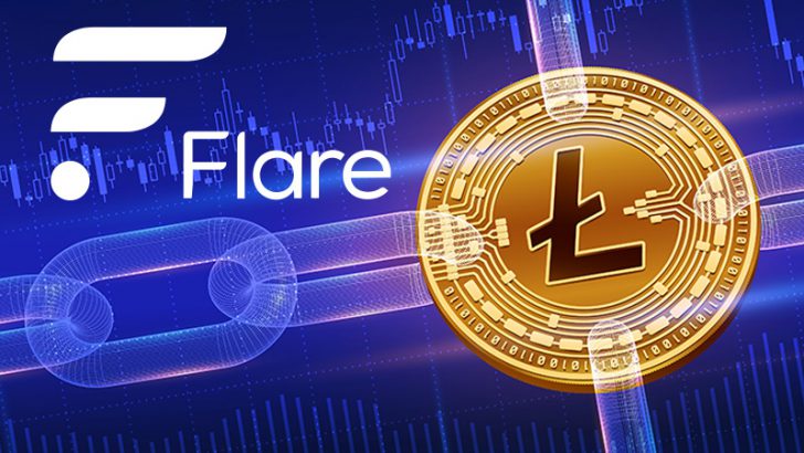 flareのアイコンと仮想通貨のコイン