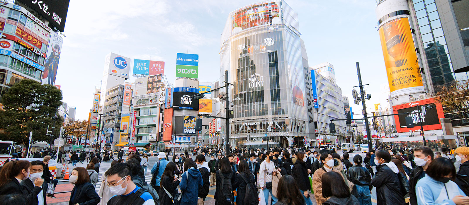 渋谷ハチ公交差点