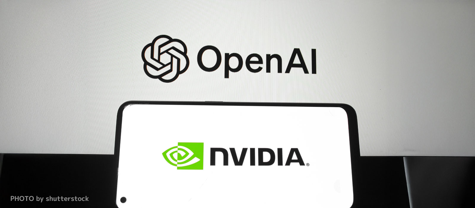エヌビディアとOpenAIの提携のイメージ