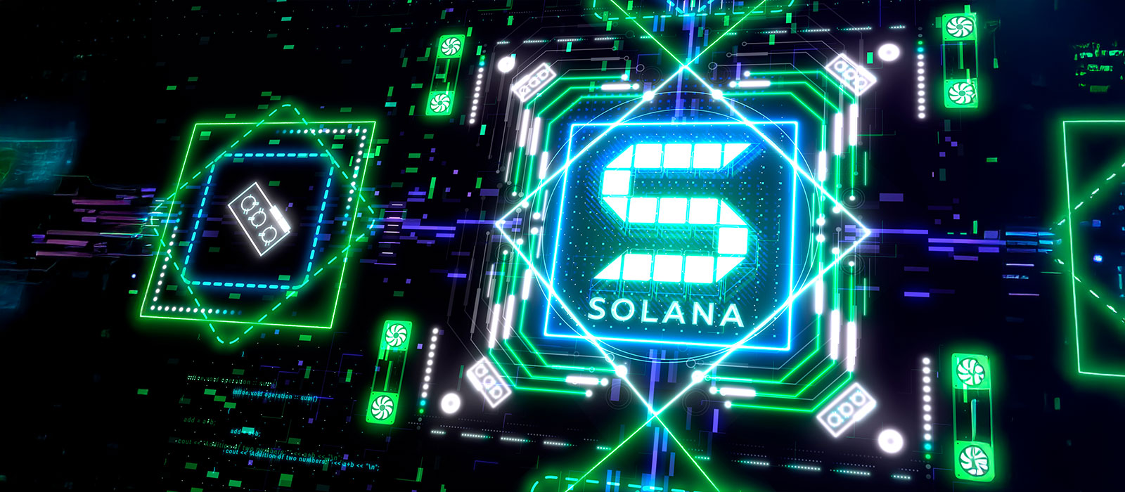 仮想通貨の値動きをイメージしたチャート