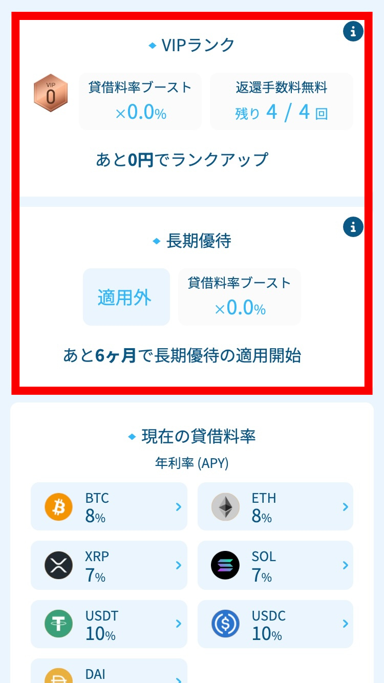 会員優待の状況