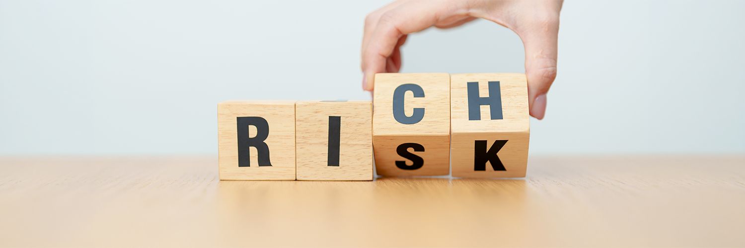 RISKの文字