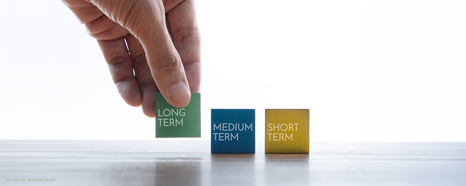 longtermを選択するイメージ